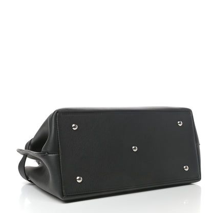 Louis Vuitton Calfskin Lockme Day Black 4 of 8