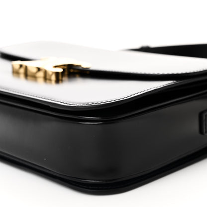 Celine Shiny Calfskin Medium Triomphe Black 10 of 10