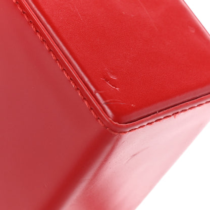 Bottega Veneta Calfskin Daisey Box Clutch Red 10 of 10