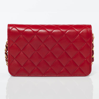 Chanel Lambskin Small Flap Red 3 of 8
