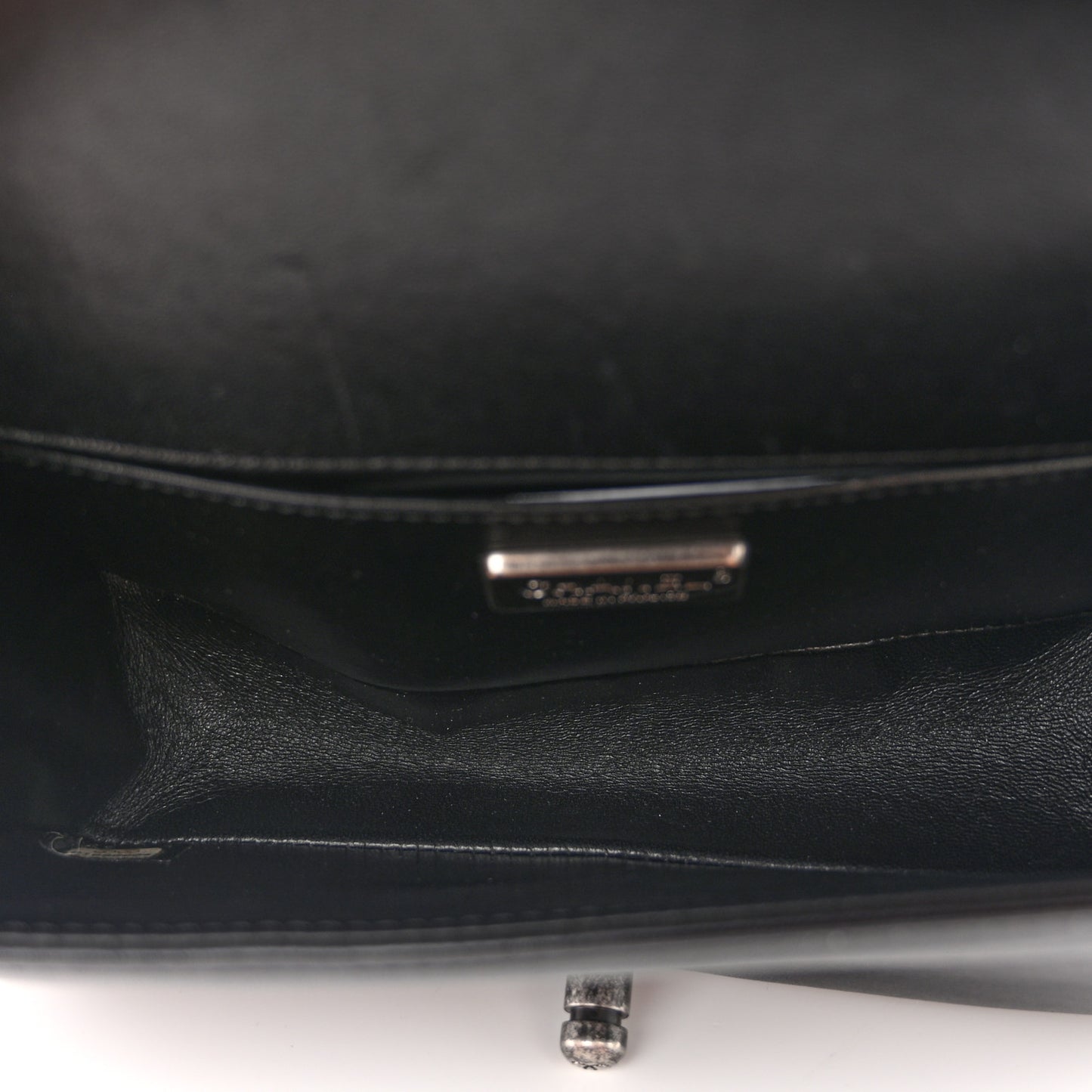 Galuchat Stingray Small Boy Flap Black