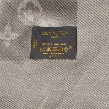 Louis Vuitton Silk Wool Monogram Shawl Verone 5 of 5