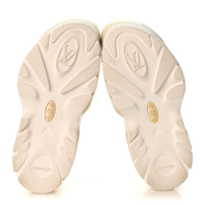 Louis Vuitton Rubber Mens LV Shark Clogs 11 Beige 6 of 9