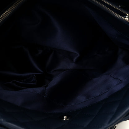 Chanel Lambskin Quilted Chanel 7 Large Tote Navy 5 of 10
