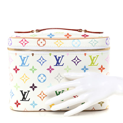 Louis Vuitton LV X TM Monogram Multicolor Nice BB White 2 of 7