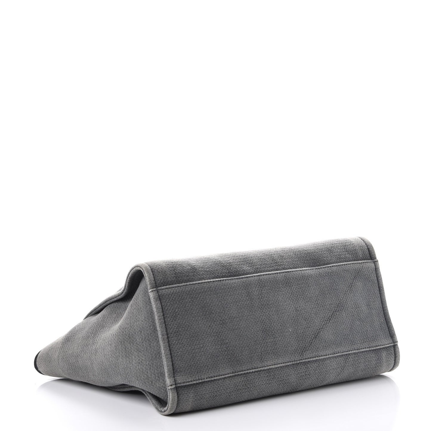 Canvas Large Deauville Tote Grey