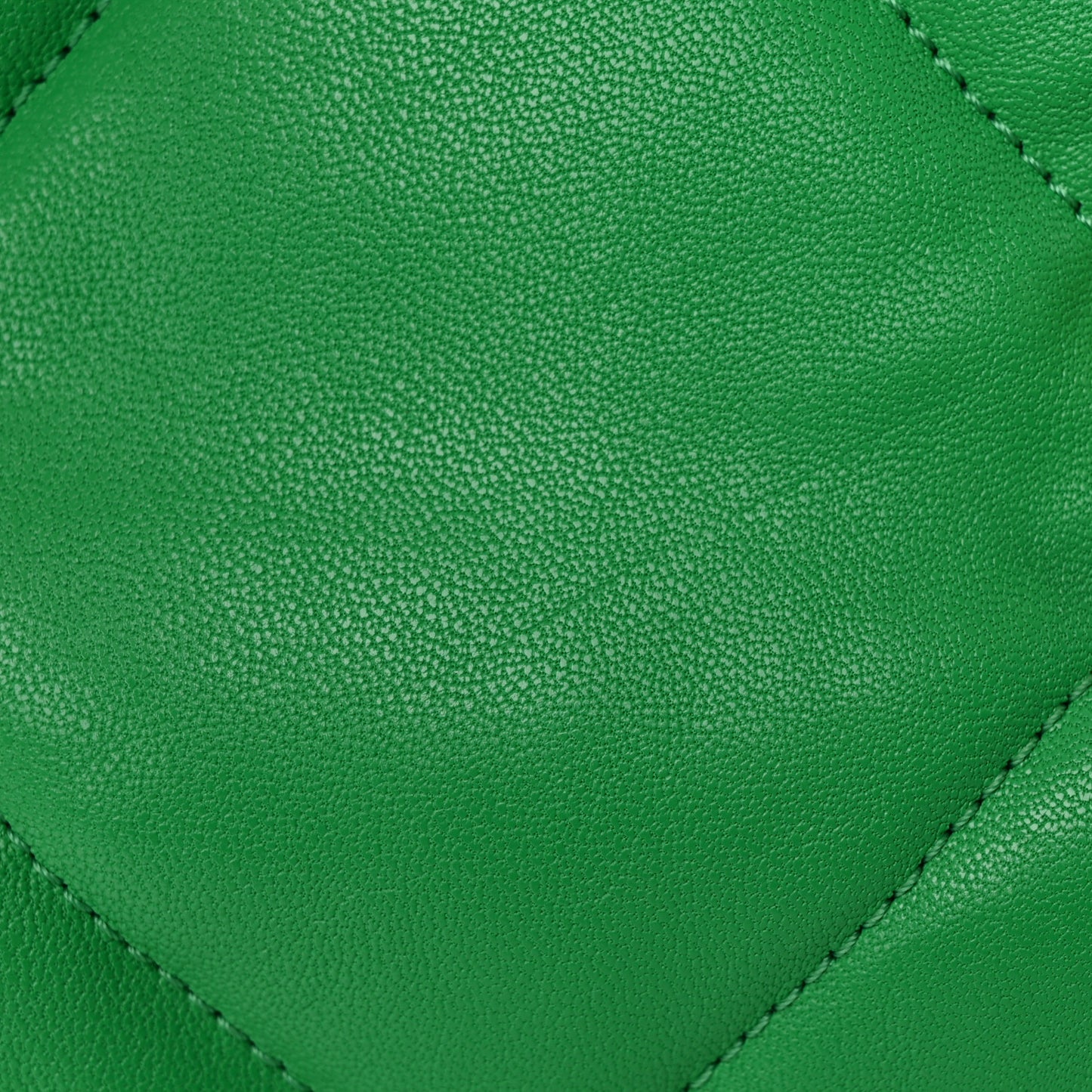 Lambskin Quilted Medium Chanel 19 Flap Green