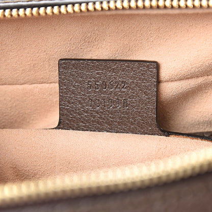 Gucci GG Supreme Monogram Web Small Ophidia Top Handle Shoulder Bag Brown 6 of 9