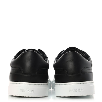 Hermes Calfskin Day Sneakers 40 Black 9 of 9