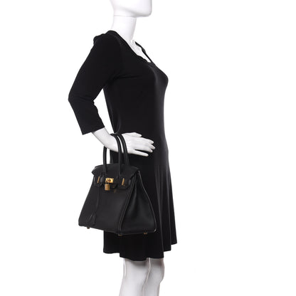Hermes Togo Birkin 30 Black 2 of 11