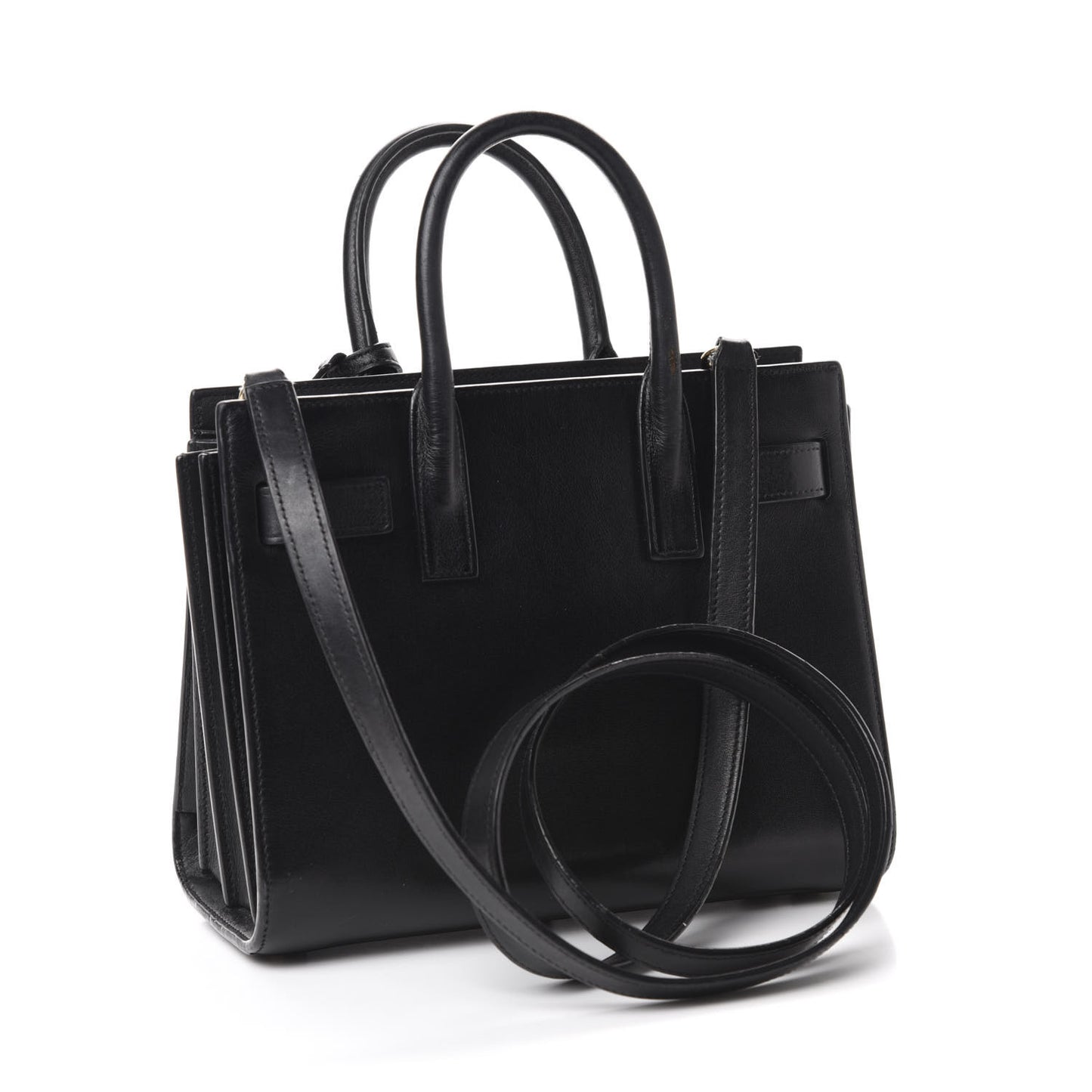 Calfskin Nano Sac de Jour Black
