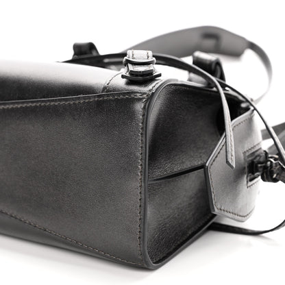 Balenciaga Smooth Calfskin Neo Classic Black Hardware Mini City Gunmetal 10 of 10