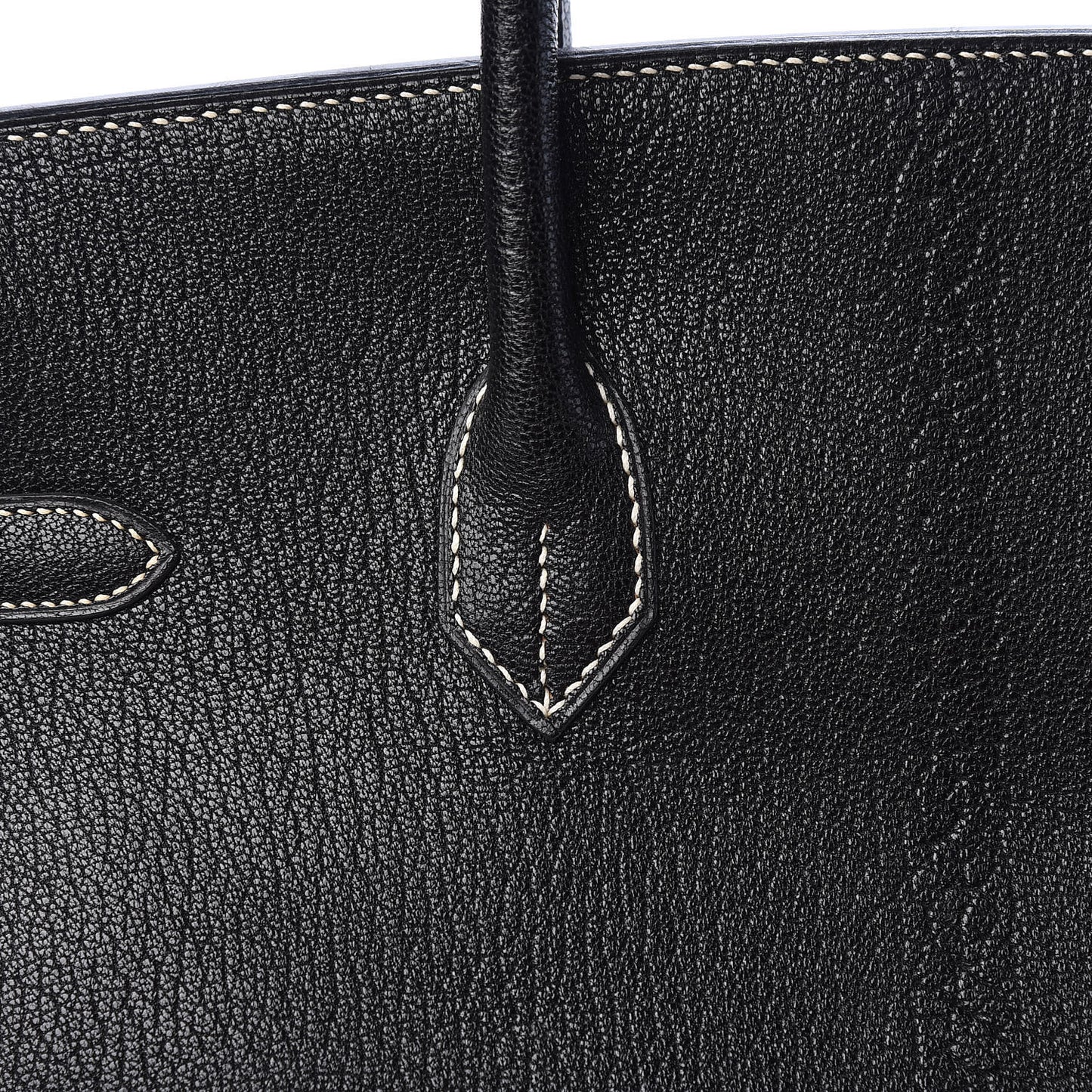 Chevre de Coromandel Birkin 35 Black
