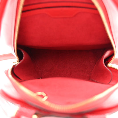 Louis Vuitton Epi Mabillon Backpack Castillan Red 4 of 13