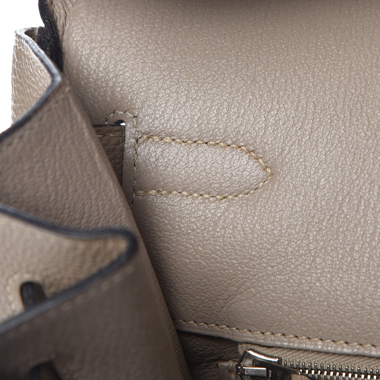Hermes Taurillon Clemence Birkin 40 Gris Tourterelle 24 of 33