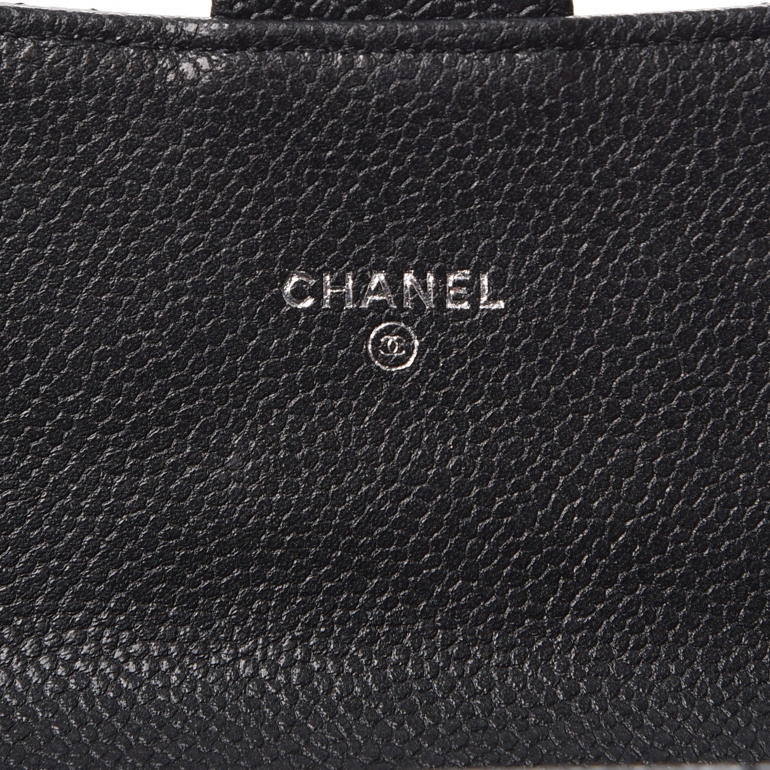 Chanel Caviar Quilted Travel Wallet Black 10 of 15