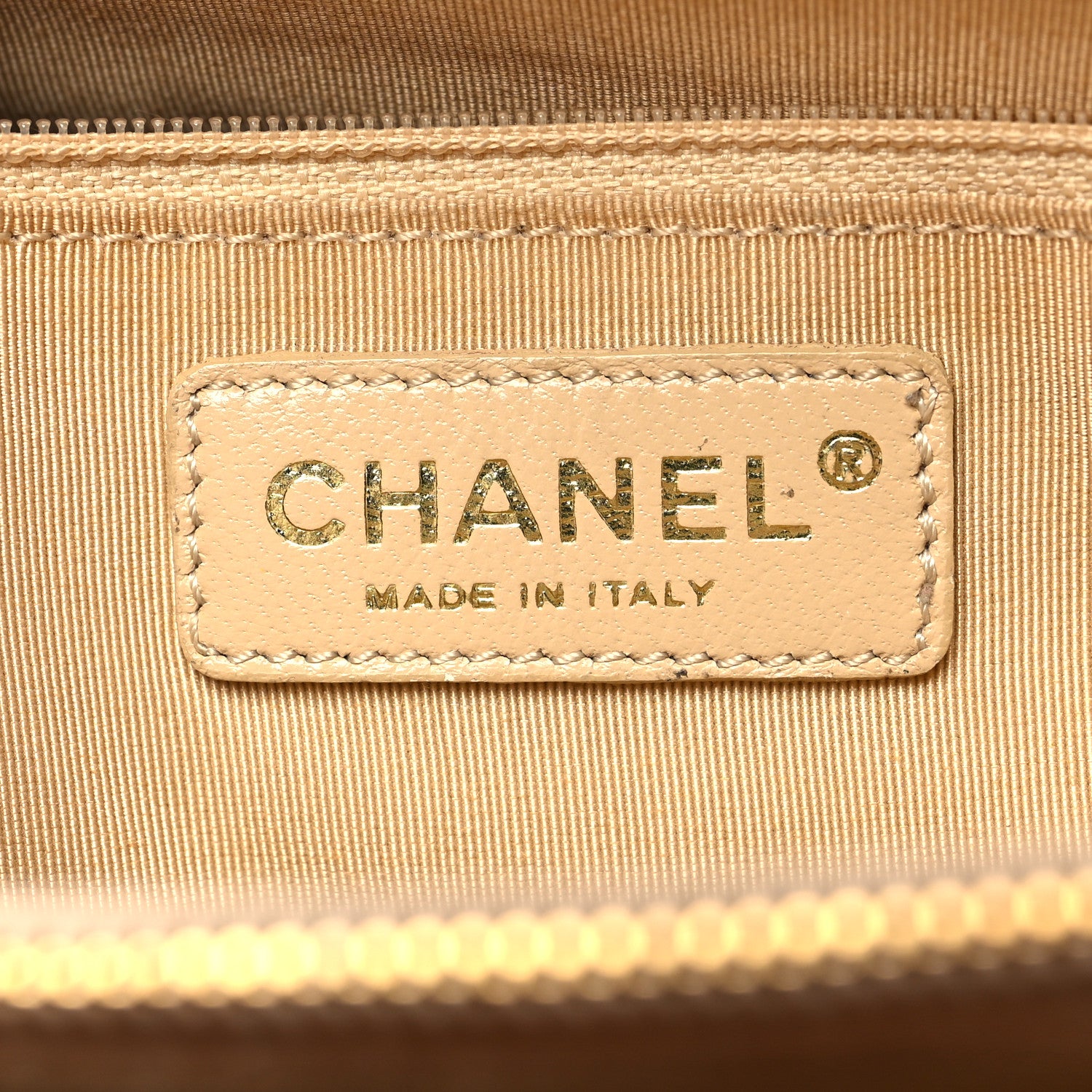Chanel Caviar Quilted Grand Shopping Tote GST Beige Clair 7 of 15
