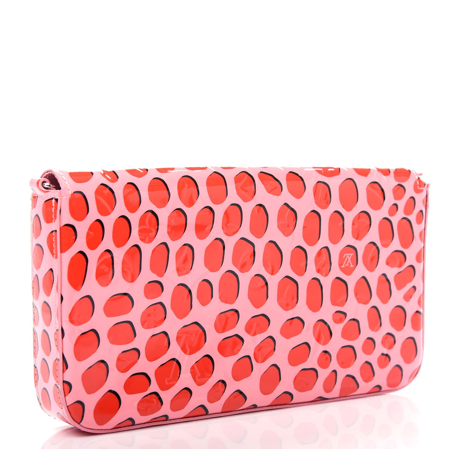 Louis Vuitton Vernis Jungle Dots Pochette Felicie Sugar Pink Poppy 3 of 8