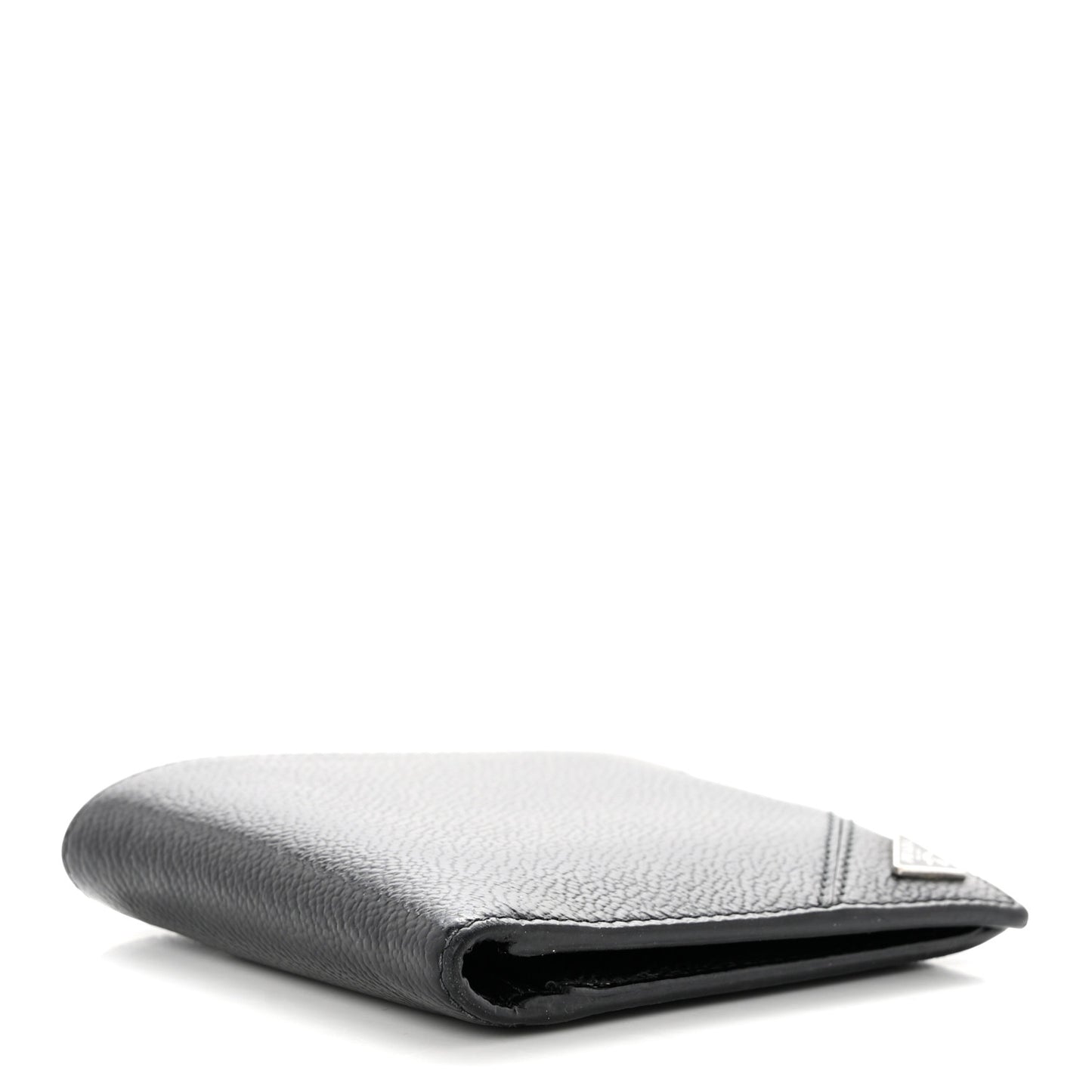 Micro Grain Bi-Fold Wallet Black