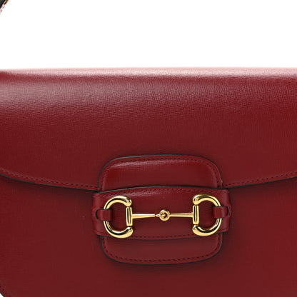 Gucci Azalea Calfskin Horsebit 1955 Shoulder Bag New Cherry Red 8 of 14