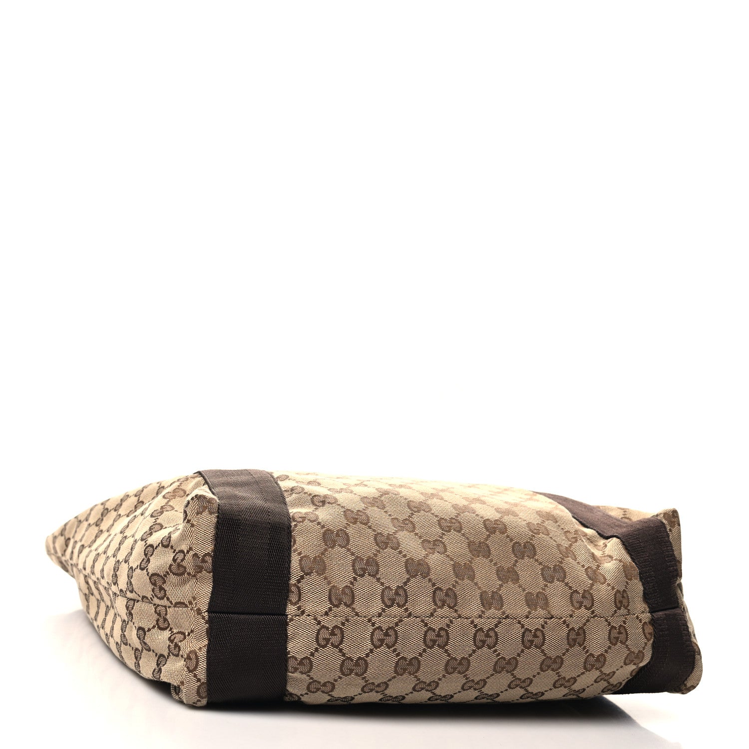 Gucci GG Monogram Medium Handle Vertical Tote Bag Dark Brown 4 of 10