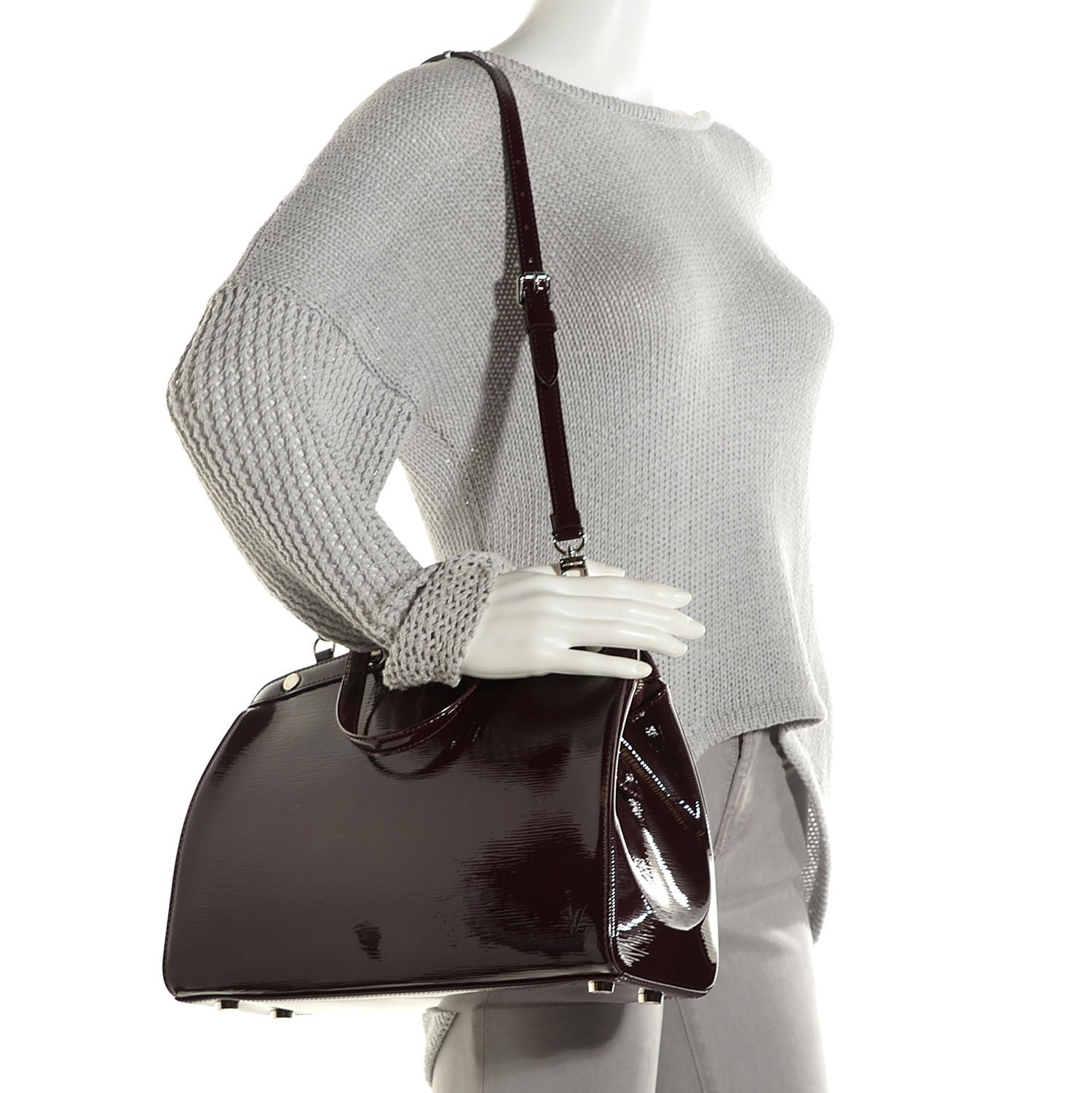 Louis Vuitton Electric Epi Brea MM Prune 2 of 8
