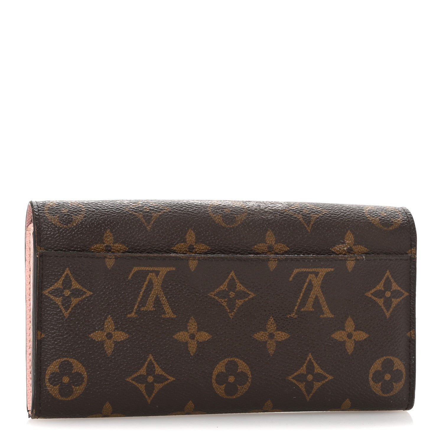 Louis Vuitton Monogram Sarah Wallet NM Rose Ballerine 3 of 11