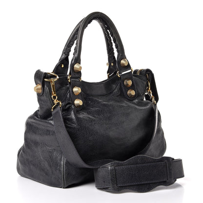 Balenciaga Agneau Giant 21 Gold Hardware Velo Anthracite 4 of 8