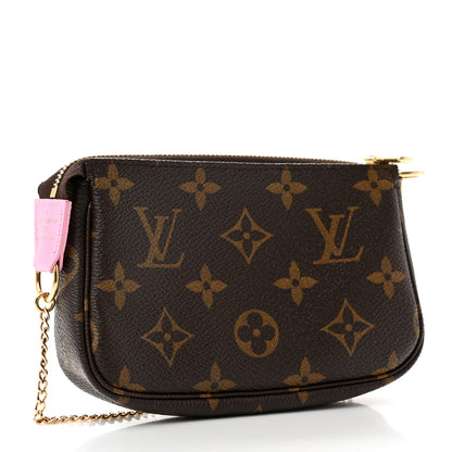 Louis Vuitton Monogram 2022 Christmas Animation Paris Mini Pochette Accessories Pink 3 of 7