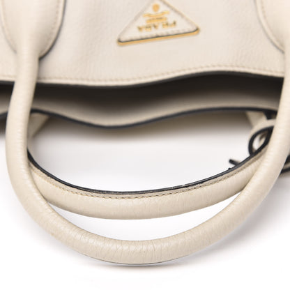 Prada Vitello Daino Tote Talco 14 of 17
