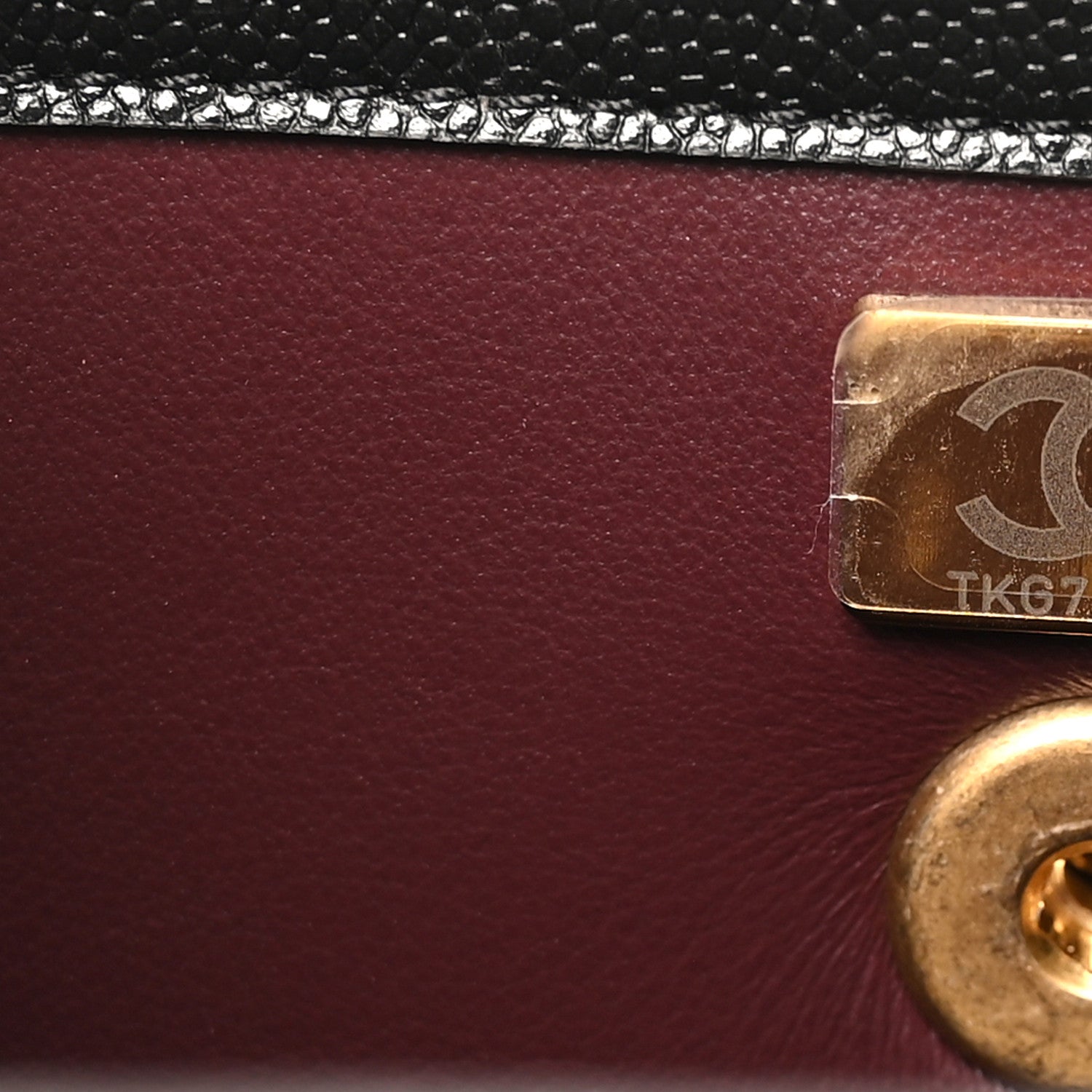 Chanel Caviar Quilted Chain Frame Flap Black 6 of 10