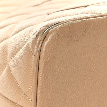 Chanel Caviar Quilted Medallion Tote Beige 8 of 24