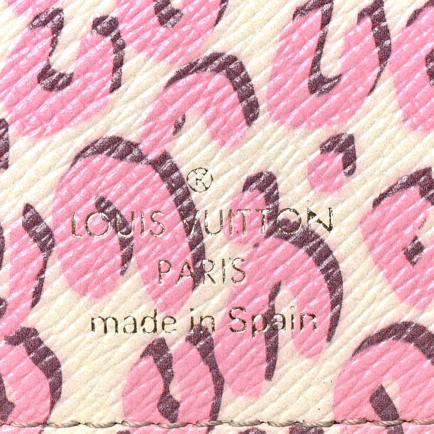Louis Vuitton Monogram Leopard Insolite Wallet Blanc Corail 6 of 6