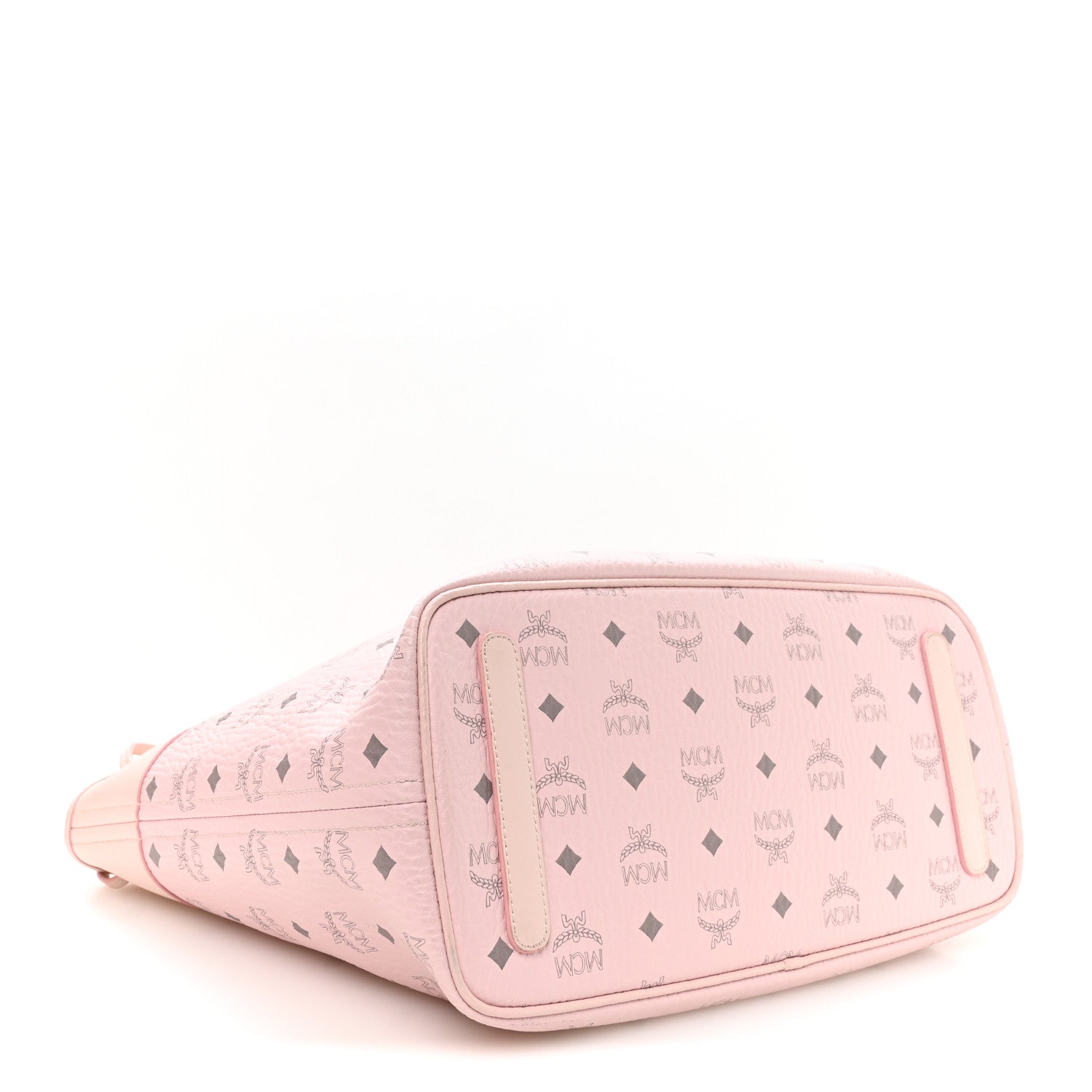 MCM Visetos Aren Tote Powder Pink 4 of 10