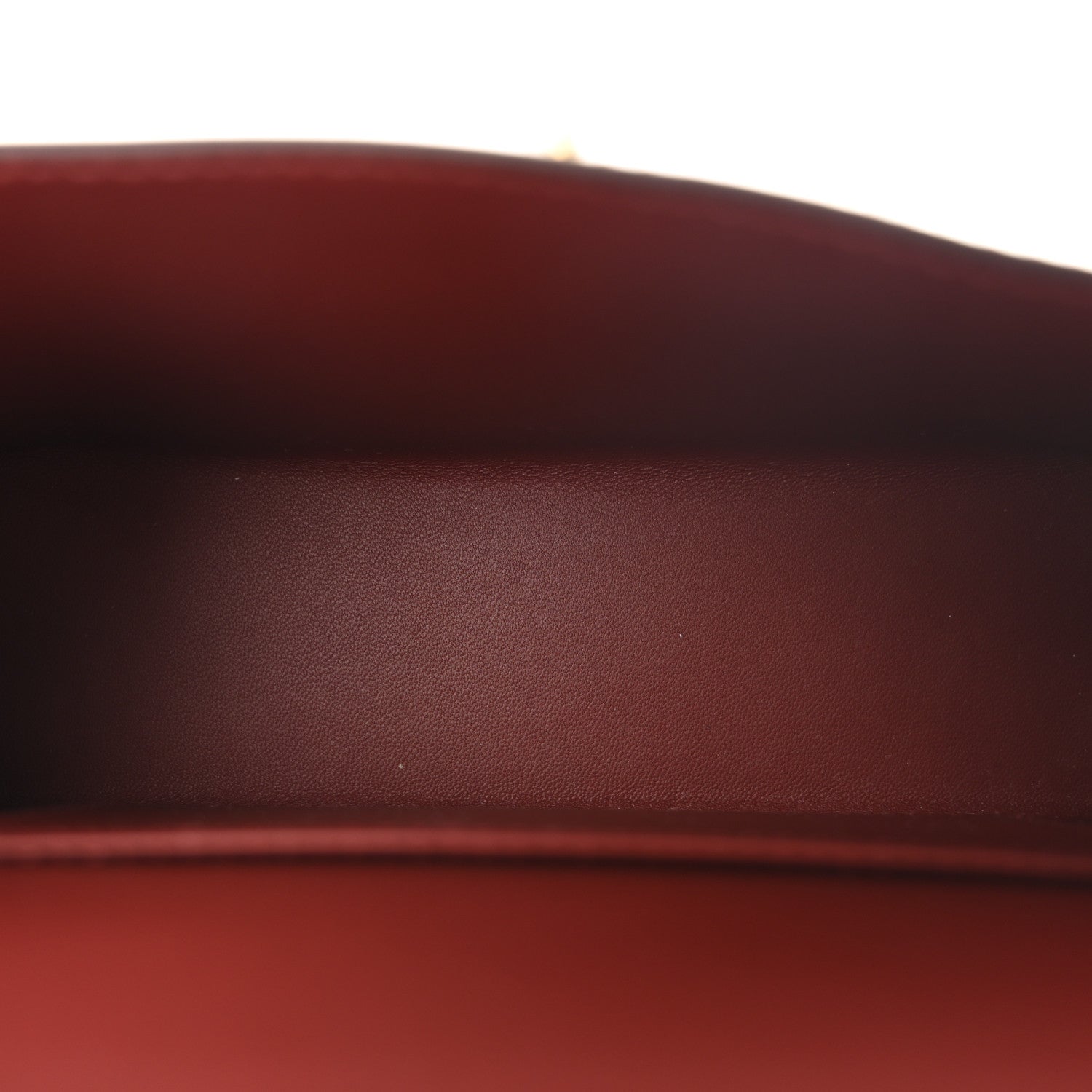 Hermes Madame Calfskin Mini Kelly Sellier 20 Rouge H 5 of 11