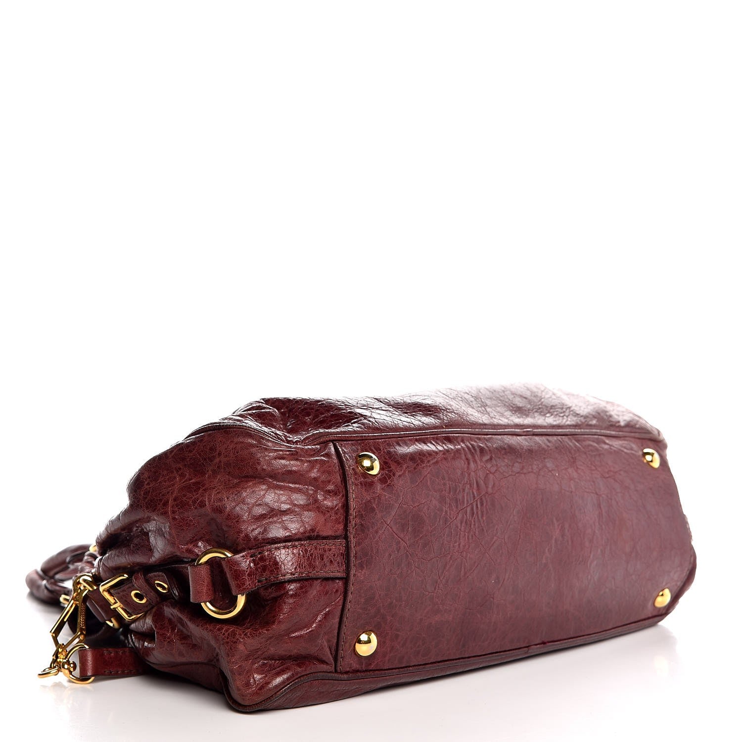 Miu Miu Nappa Medium Charm Satchel Ribes 5 of 19