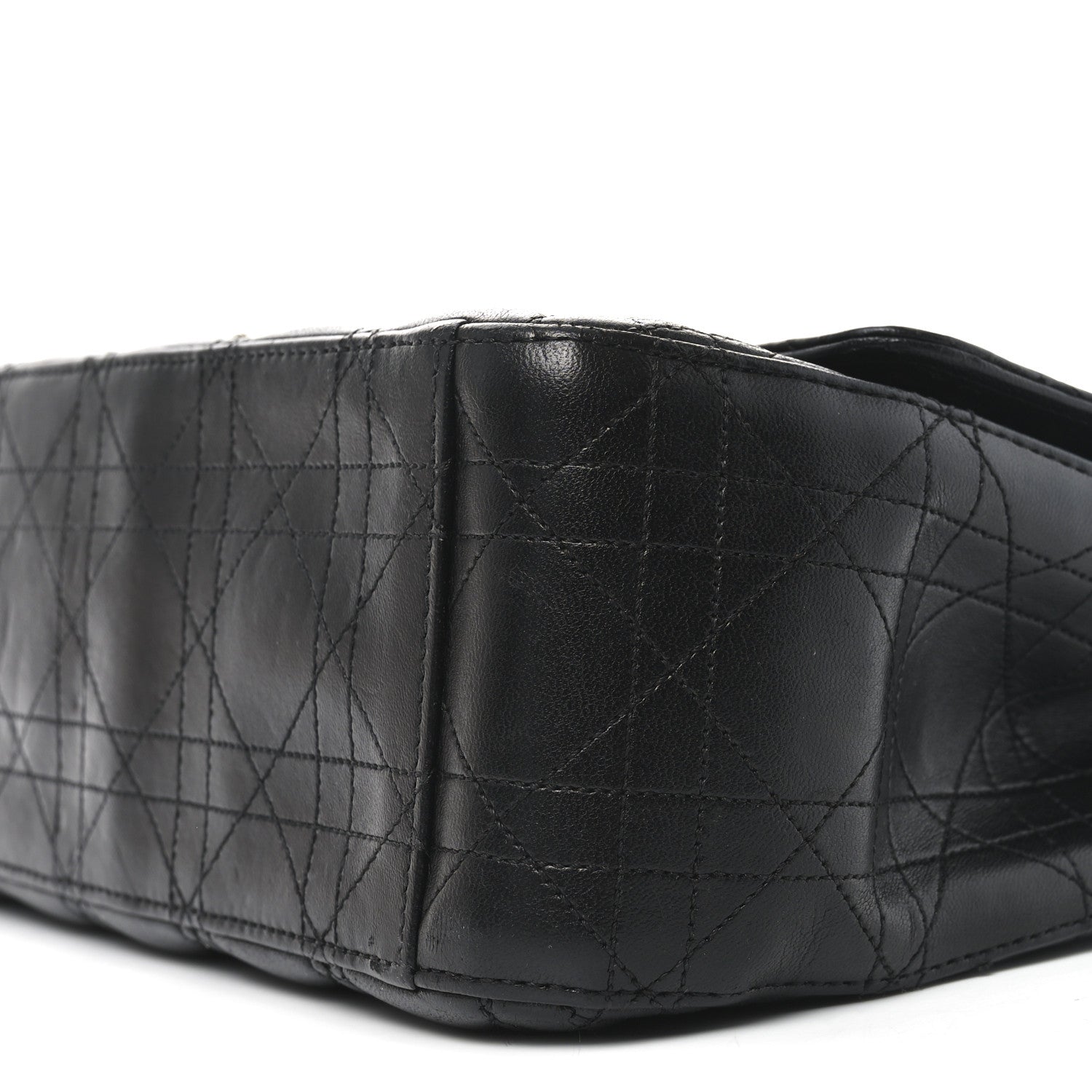 Christian Dior Lambskin Cannage Large Miss Dior Flap Black 9 of 9