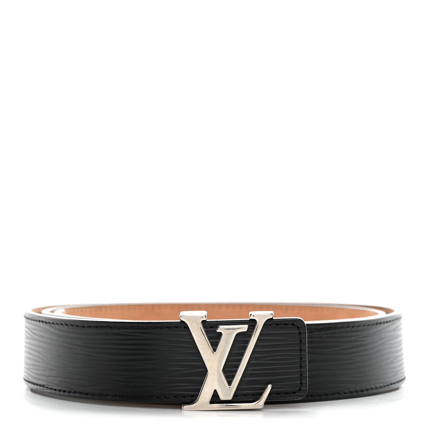 Louis Vuitton Epi 30mm LV Initiales Belt 95 38 Black 1 of 11