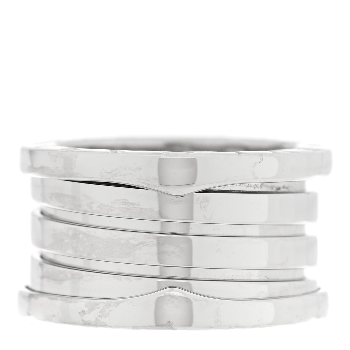 18K White Gold B.Zero1 Four-Band Ring 49 4.75