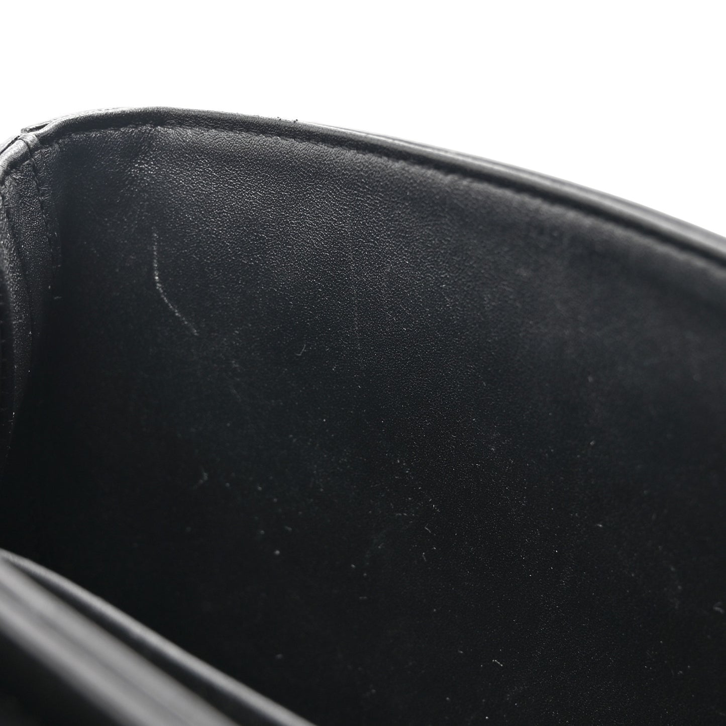 Satinated Calfskin Medium Besace 16 Black