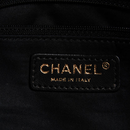 Chanel Lambskin Quilted Cruise Charm Medium Single Flap Black 5 of 8