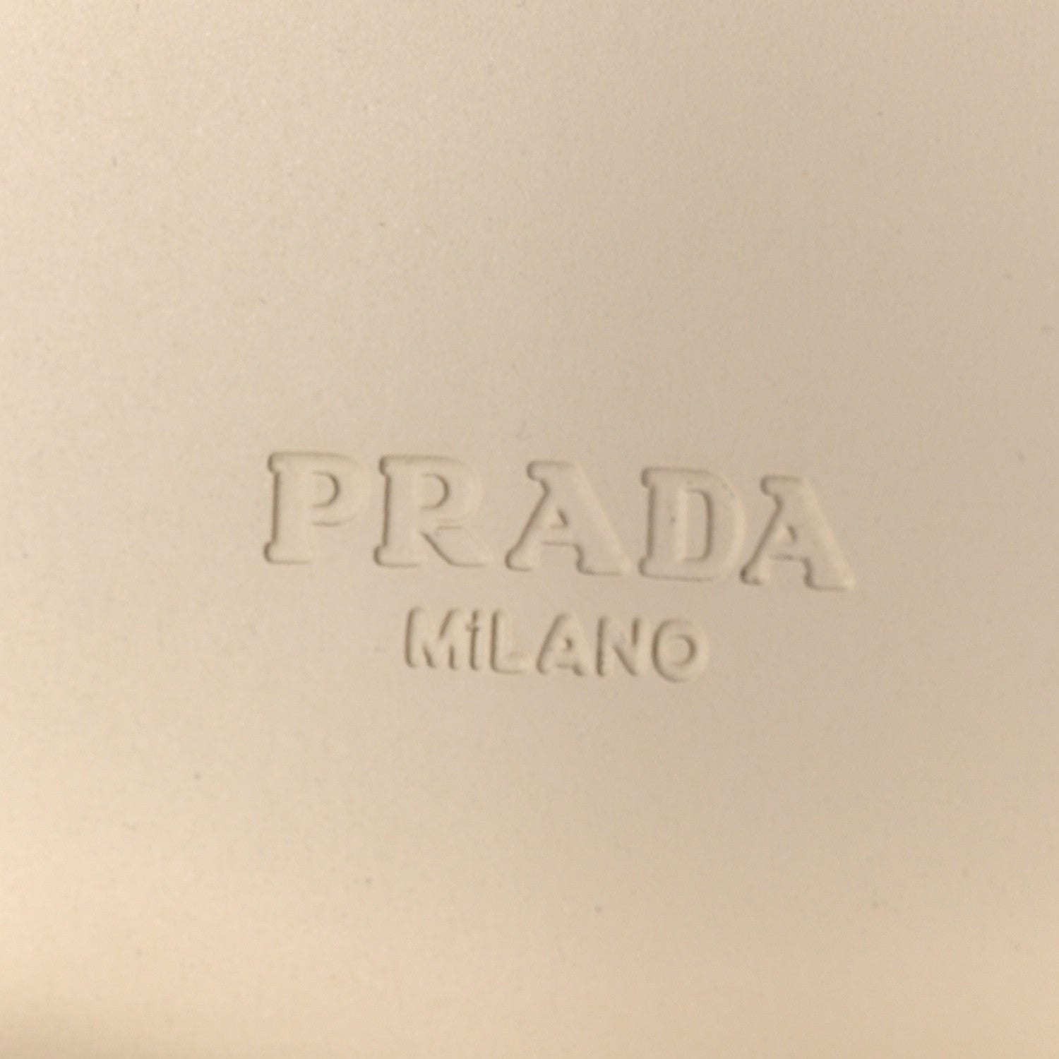 Prada Vernice Metal Triangle Logo 50mm Loafers 39.5 Avorio 8 of 11