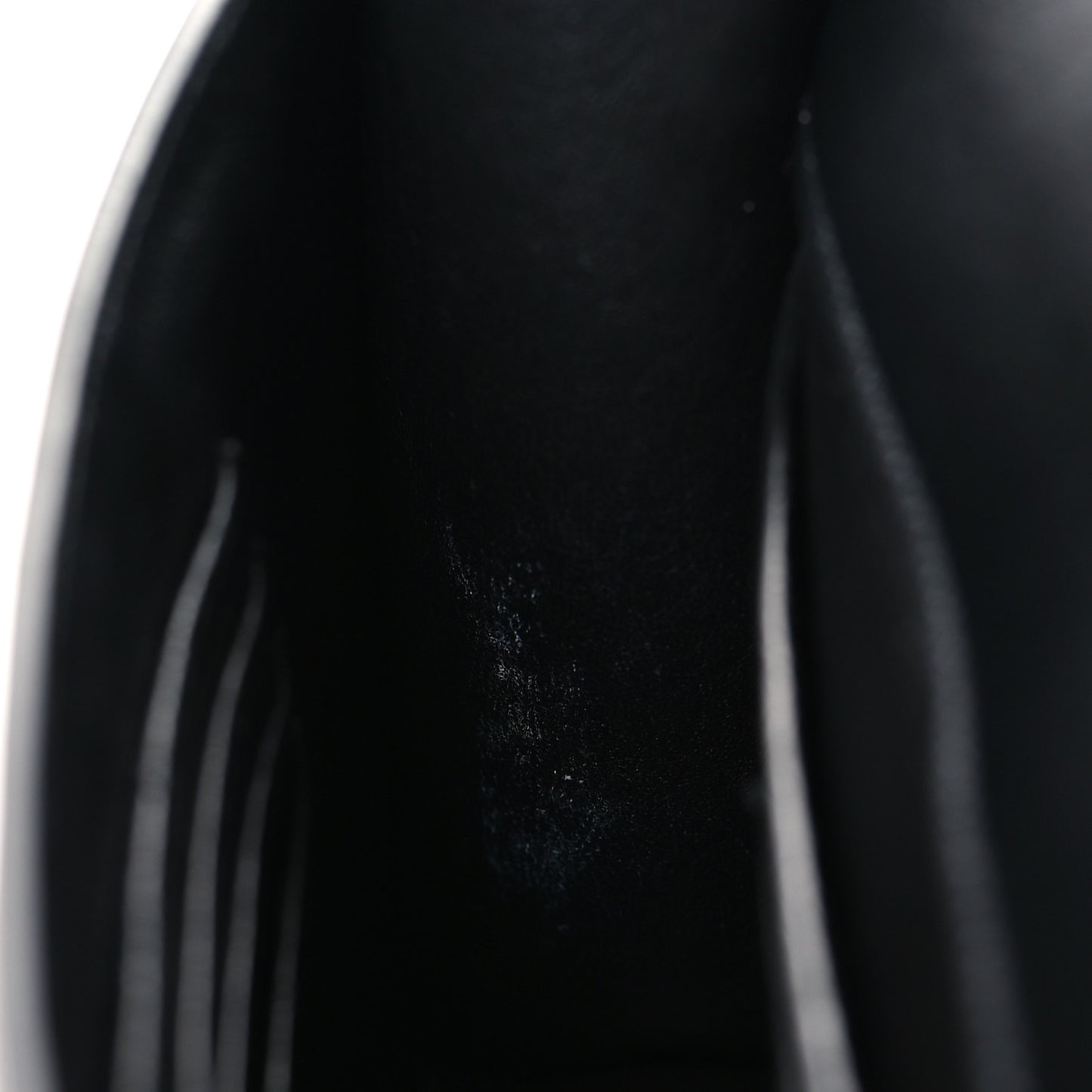 Smooth Calfskin Small Spontini Saddle Bag Black