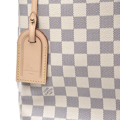 Louis Vuitton Damier Azur Graceful MM Rose Ballerine 9 of 11