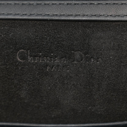 Christian Dior Ultra Matte Calfskin Studded Vertical Diorama Black 6 of 11