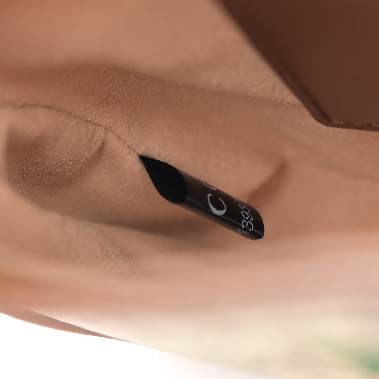 GG Supreme Monogram Azalea Calfskin Web Mini Jackie 1961 Hobo Beige Ebony Brown Sugar