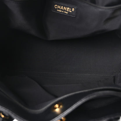 Chanel Calfskin Cerf Executive Shopper Tote Black 6 of 11