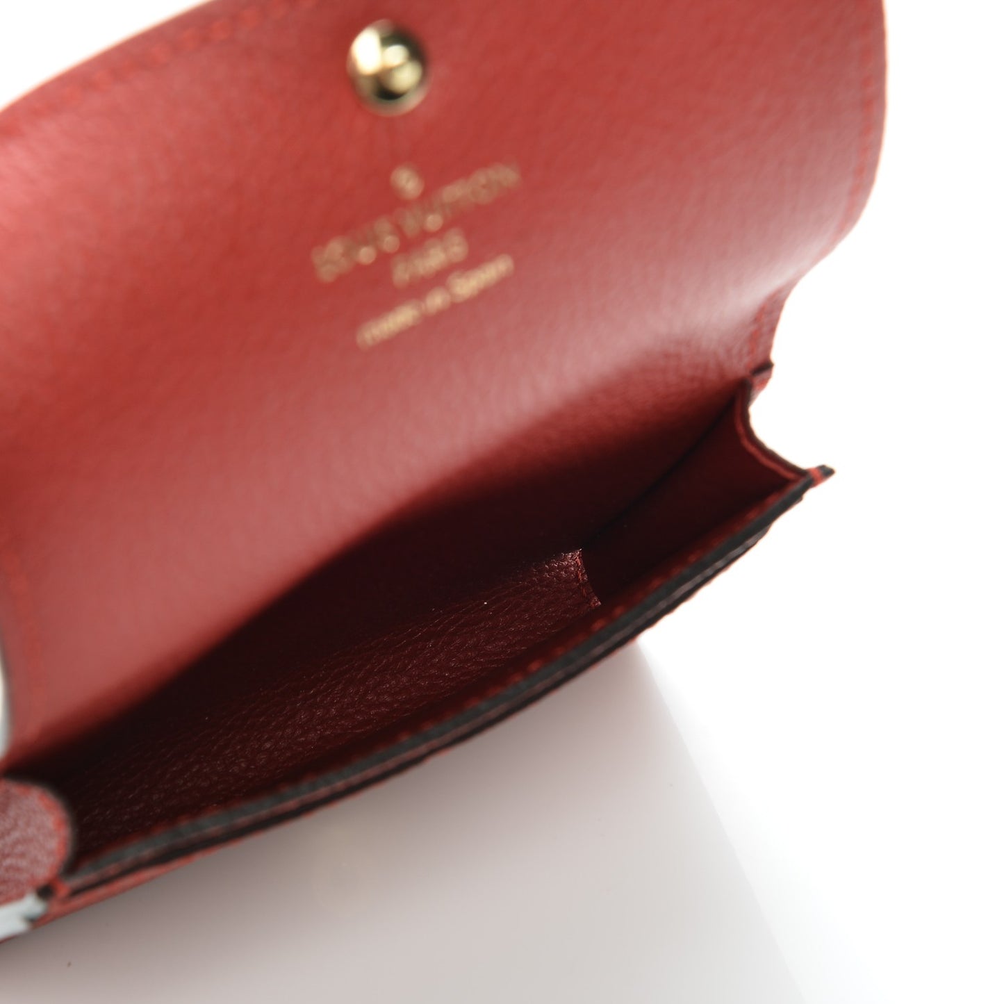 Empreinte Business Card Holder Cherry