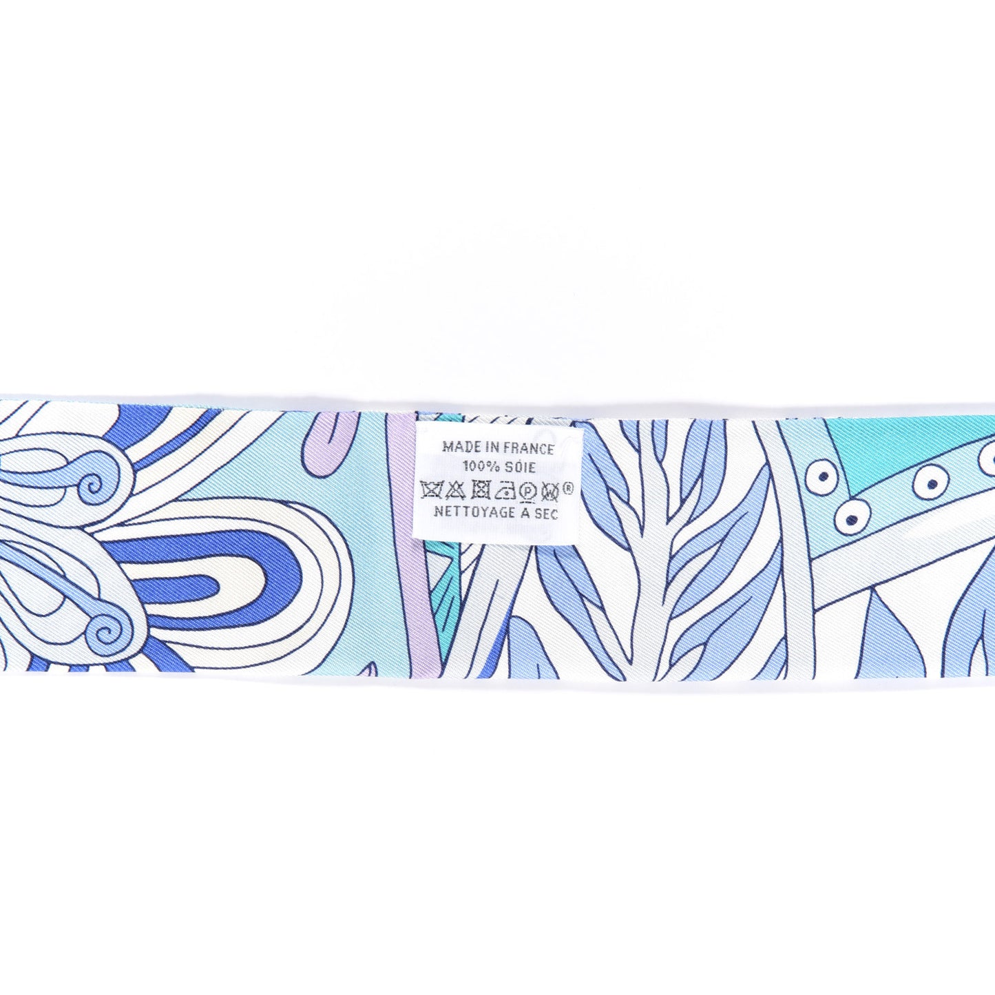 Silk Le Jardin de la Maharani Twilly Bleu Glacier Turquoise