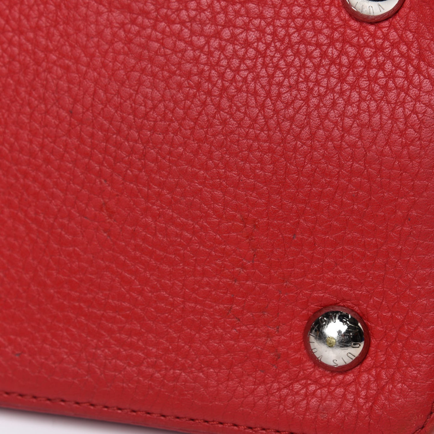 Taurillon Snakeskin Capucines MM Rubis